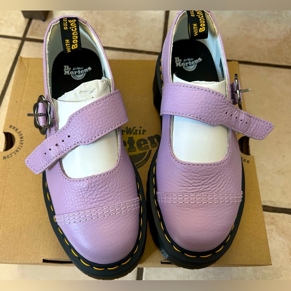 Dr. Martens Flower Leather Platform * New with Tags and Box